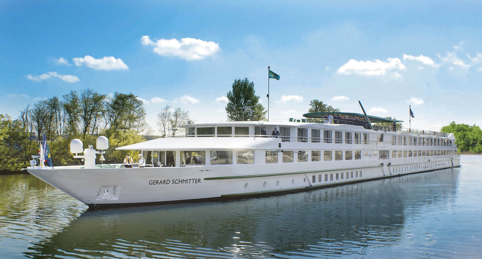 A photo of the MS Gérard Schmitter cruise ship